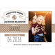 White and Tan Welcome Banner Photo Adoption Announcements Image 4 of 4